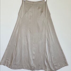 Mango Champagne A-Line Skirt